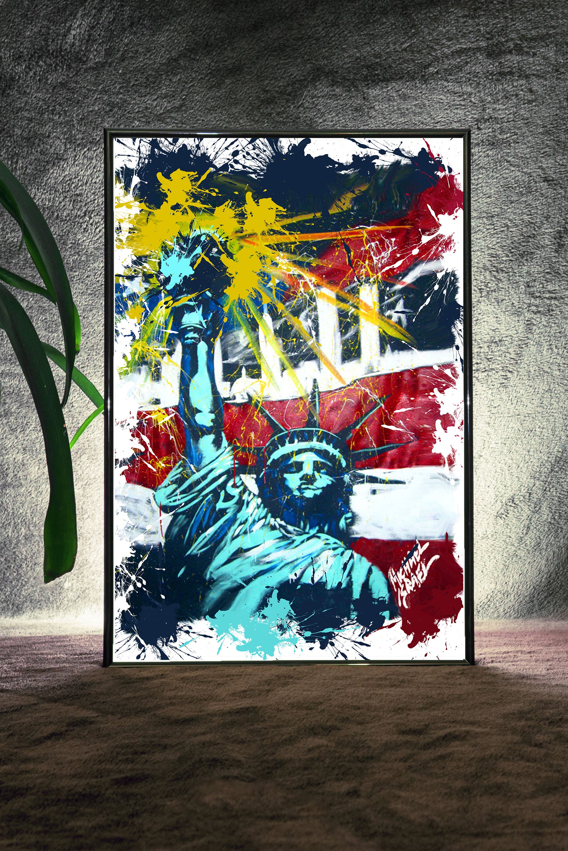 Lady Liberty – Guns 'N Hoses Art Challenge