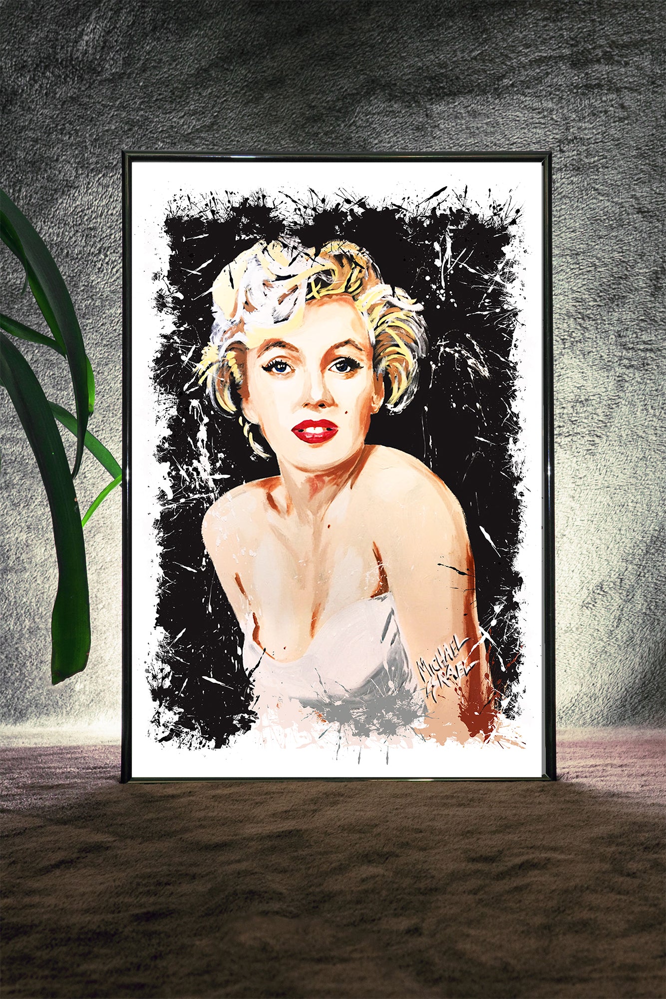 Marilyn in White Dress