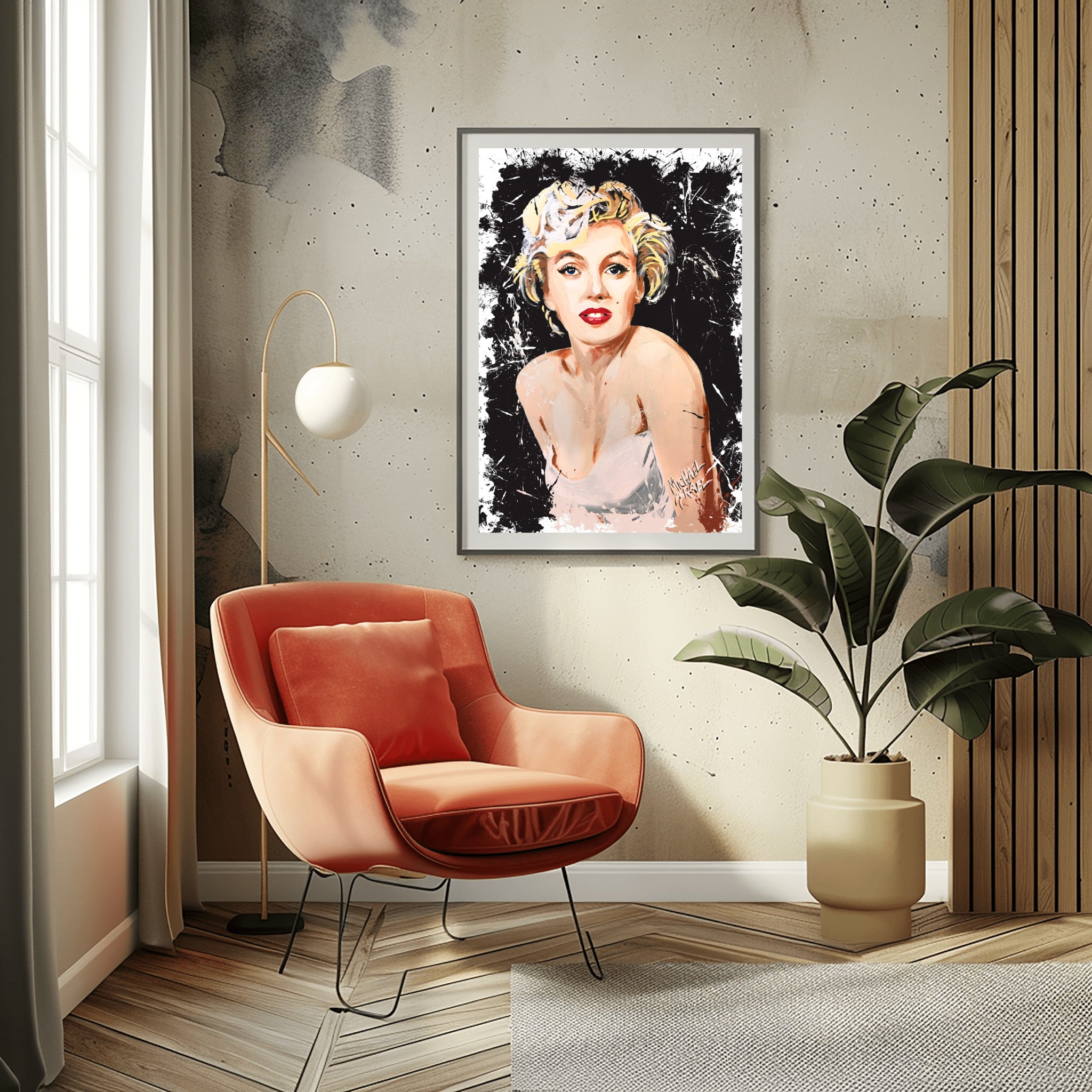 Marilyn in White Dress