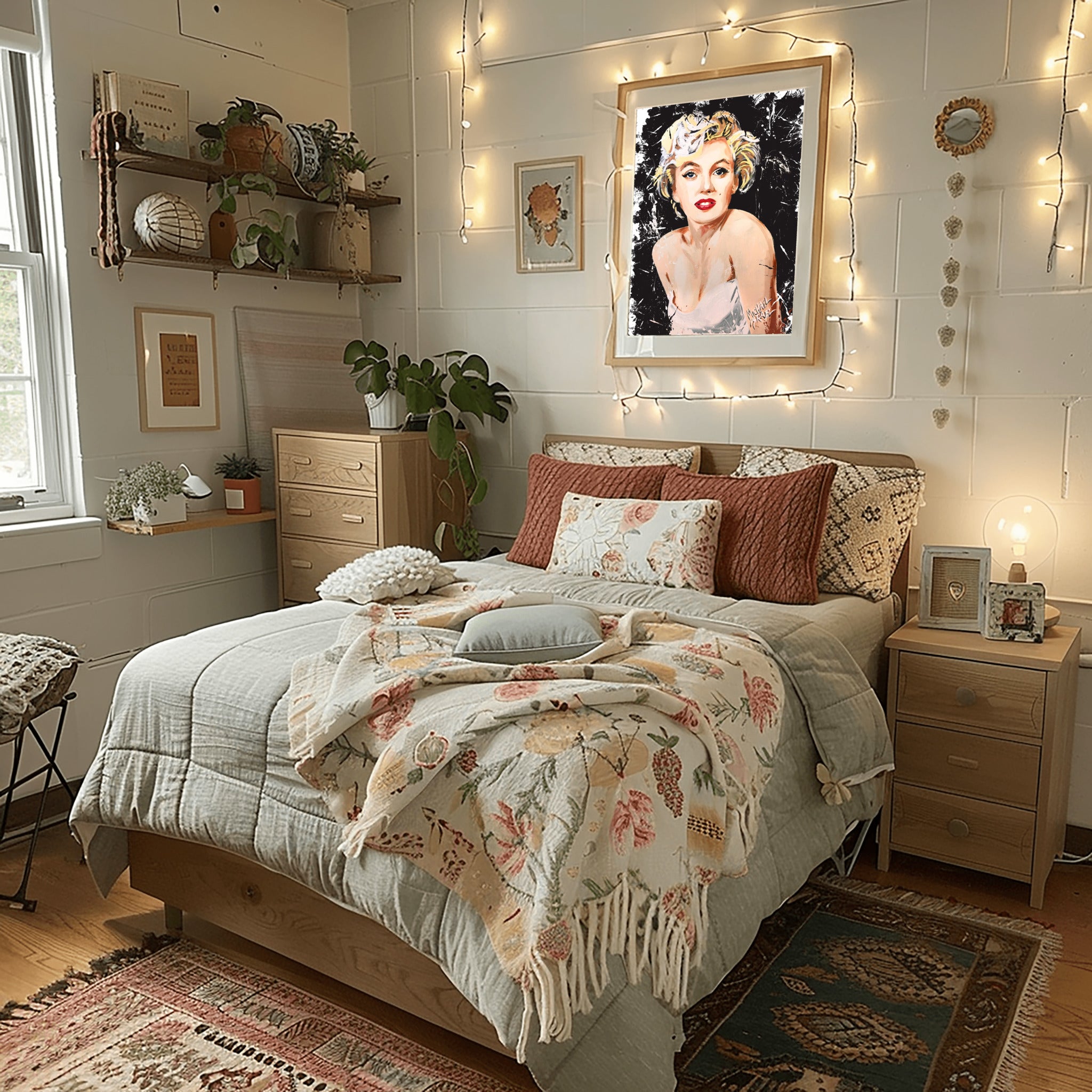 Marilyn in White Dress