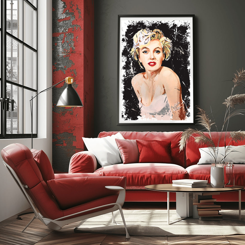 Marilyn in White Dress