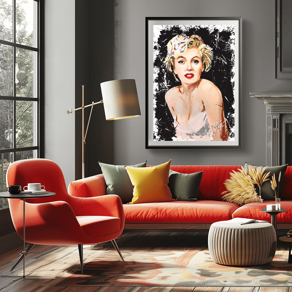 Marilyn in White Dress